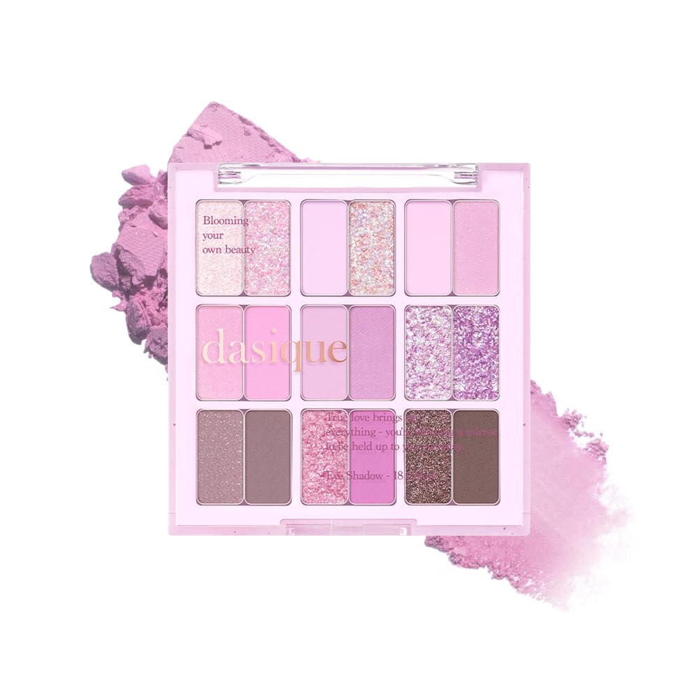 dasique - Paleta de sombras #18 Berry Smoothie, vegano, libre de cr...