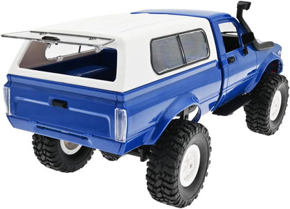 The perseids RC Rock Crawler WPL C24 RTR 1\/16 Camionetas color azu...