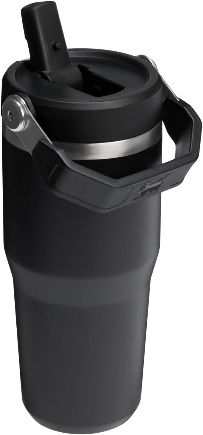 STANLEY IceFlow 2.0 - Vaso con pajita, 14 onzas, color negro 2.0 |...