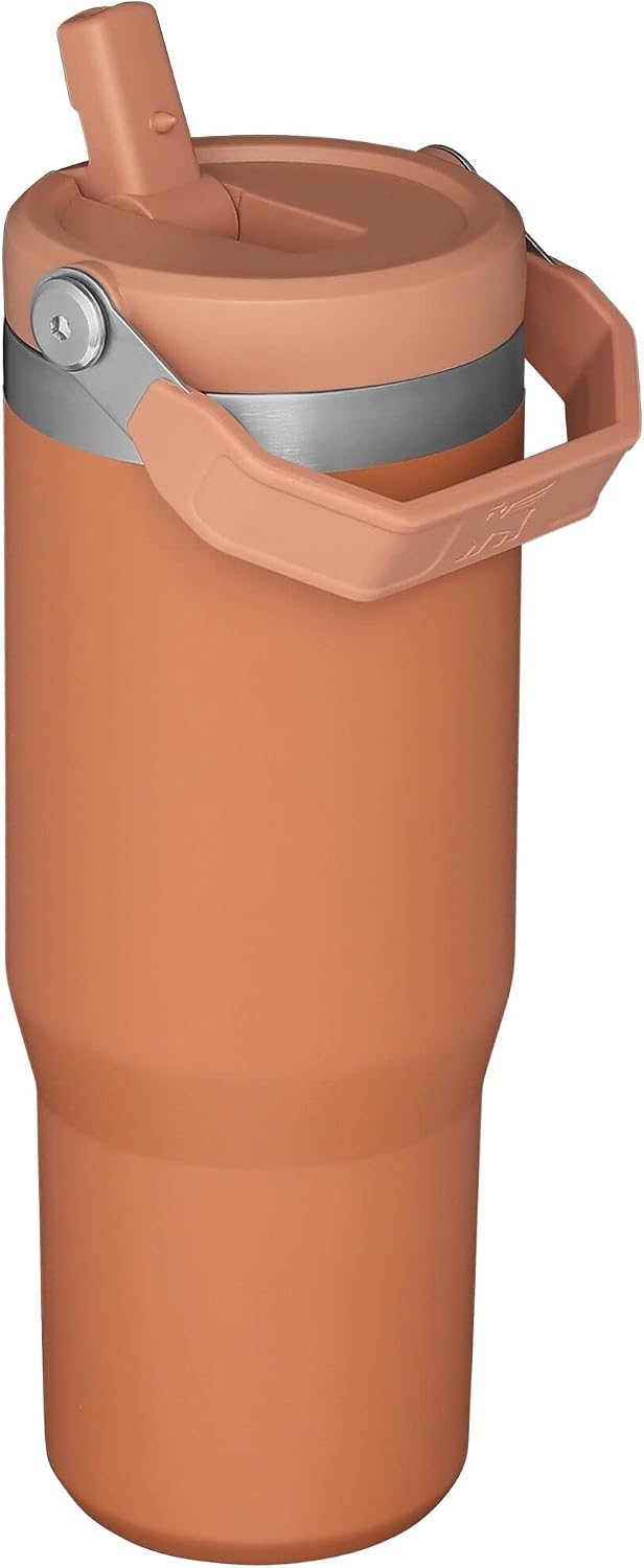 STANLEY IceFlow - Vaso de acero inoxidable, botella de agua aislada...