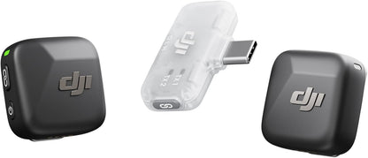 DJI Mic Mini (2 TX + 1 Mobile RX), ultraligero, cancelación activa...