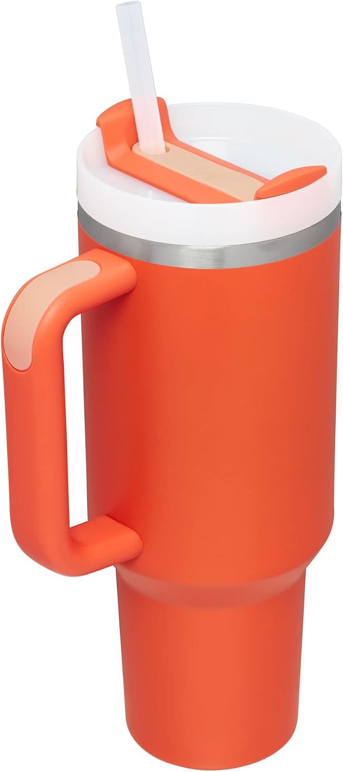 STANLEY Quencher H2.0 Flow State - Vaso de 40 onzas, Tigerlily | Ma...