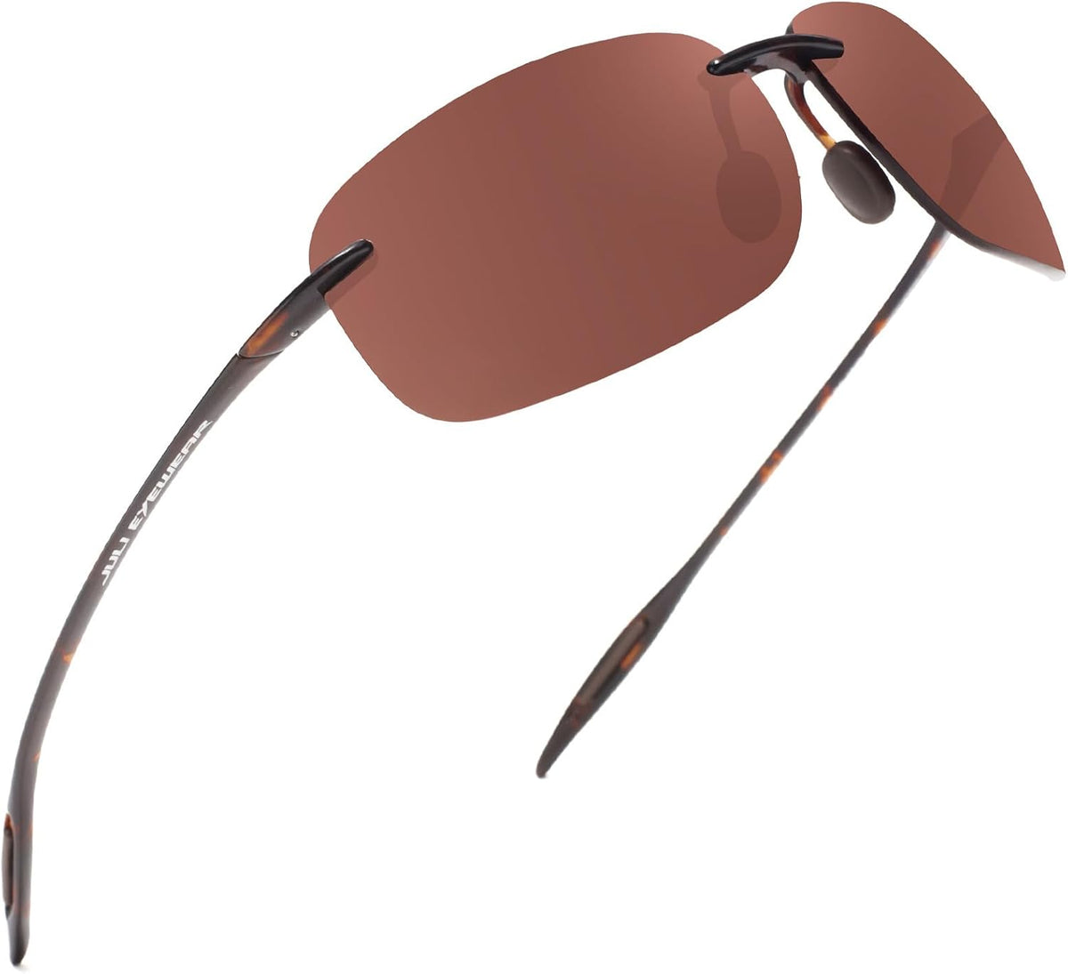 JULI Gafas de sol deportivas para hombres y mujeres, marco Tr90 sin...