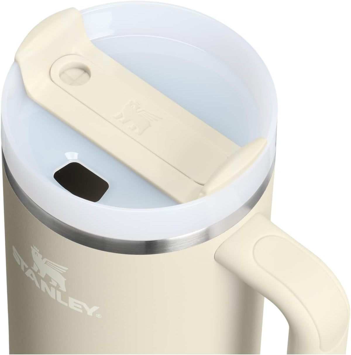 STANLEY Quencher H2.0 Flow State - Vaso de 40 onzas, almendra tosta...