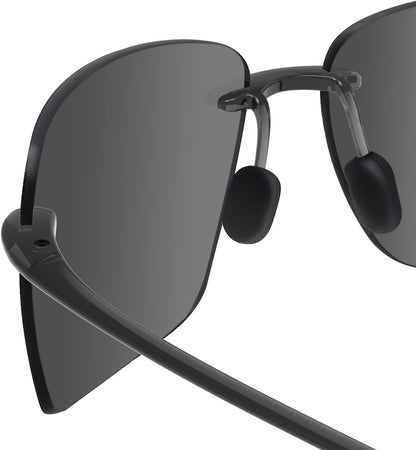 JULI Gafas de sol deportivas para hombres y mujeres, marco Tr90 sin...