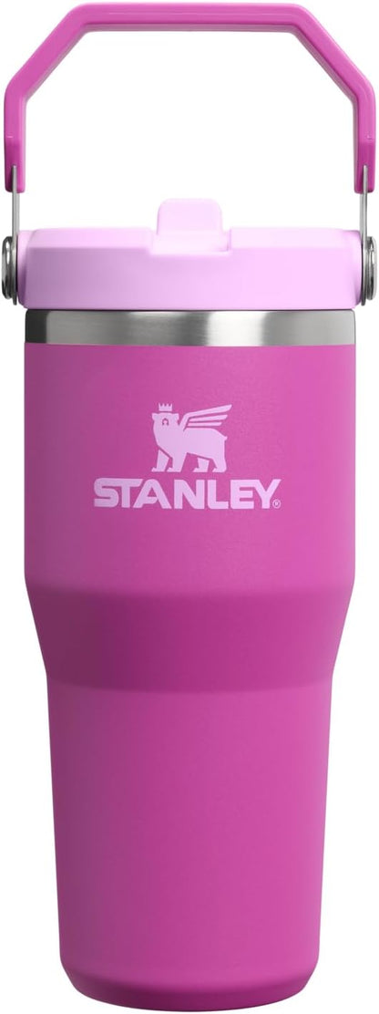 Stanley IceFlow 2.0 - Vaso con pajita, 14 onzas, flor oscura | Asa...