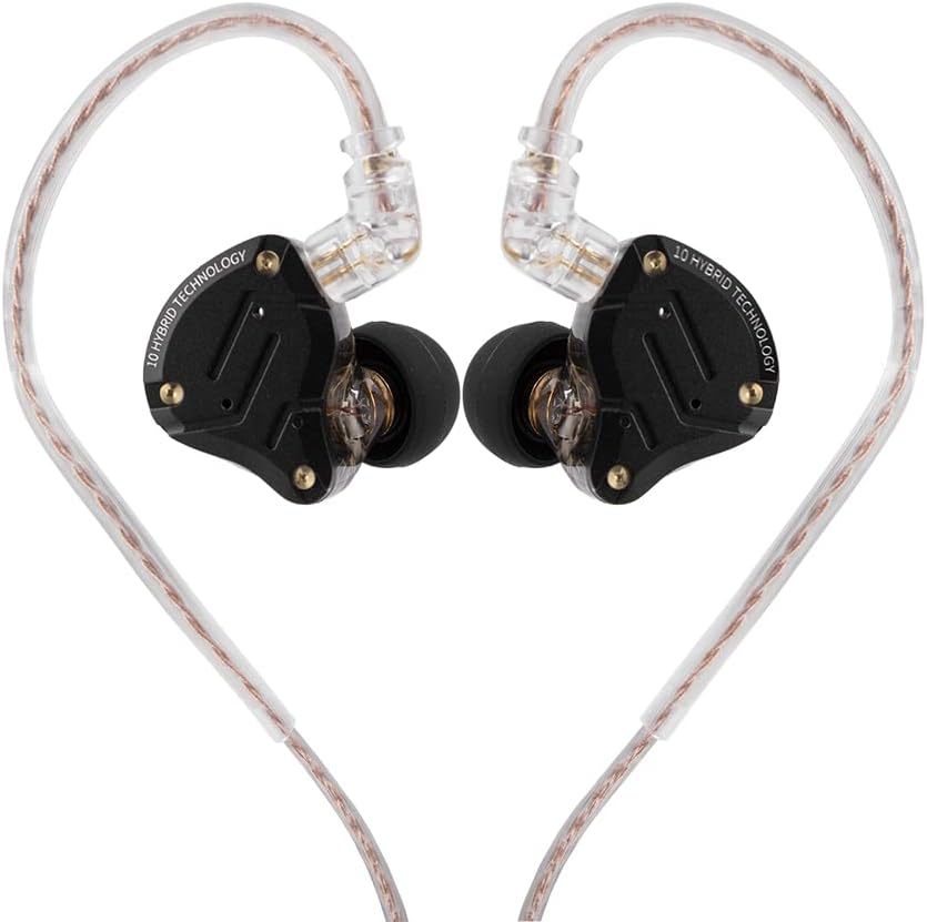 Linsoul KZ ZS10 Pro, 4BA+1DD, 5 controladores, auriculares intraaur...