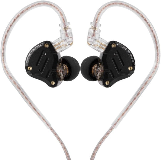 Linsoul KZ ZS10 Pro, Audífonos intraurales HiFi con 5 controladores...