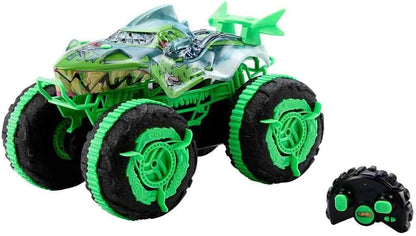 Hot Wheels Monster Trucks Todo Terreno Gran Mordida RC | Juguete de...