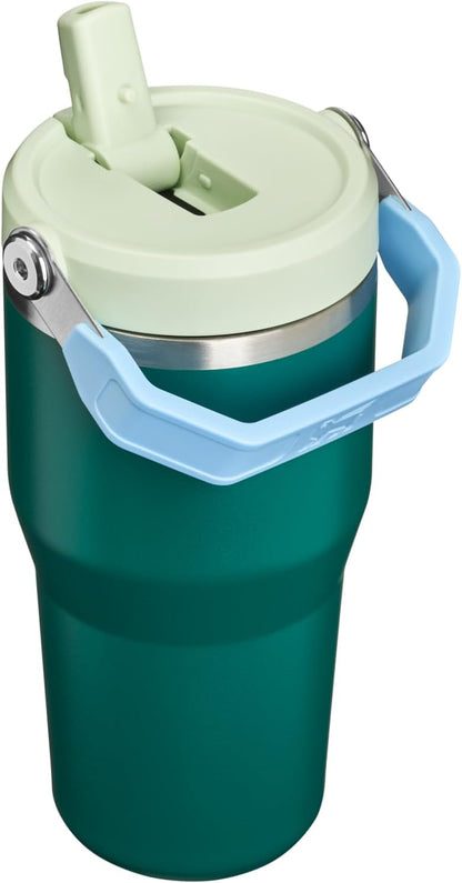 STANLEY IceFlow 2.0 - Vaso con pajita, 20 onzas, color esmeralda |...