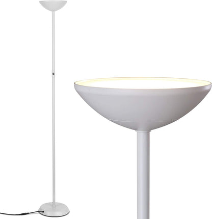 Brightech SkyLite - Lámpara de pie LED, lámpara de pie súper brilla...