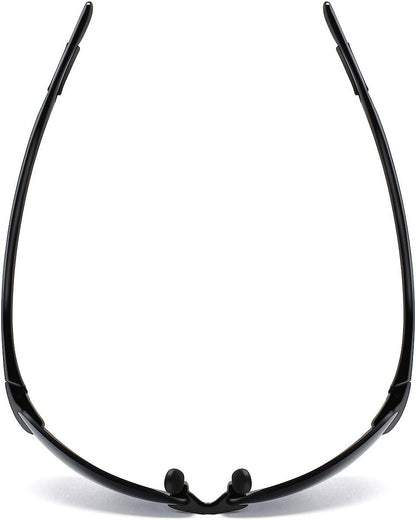 JULI Gafas de sol deportivas para hombres y mujeres, marco Tr90 sin...