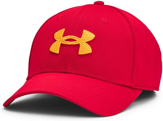 Under Armour Gorra para hombre Blitzing con tecnología Stretch Fit