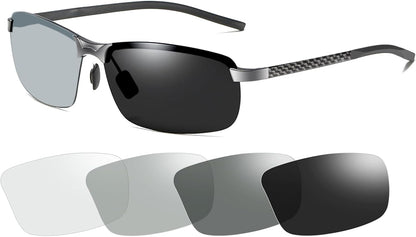 YIMI Gafas de sol polarizadas fotocromáticas para conducción z87 pa...