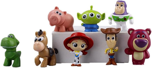 Toy Story - Juego de 8 decoraciones para tartas de juguete, proveed...