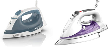 BLACK+DECKER Easy Steam IR40V Plancha Compacta y Plancha de Vapor P...