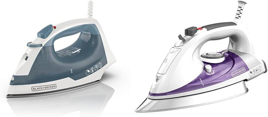 BLACK+DECKER Easy Steam IR40V Plancha Compacta y Plancha de Vapor P...