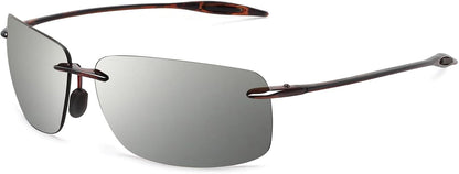 JULI Gafas de sol deportivas para hombres y mujeres, marco Tr90 sin...