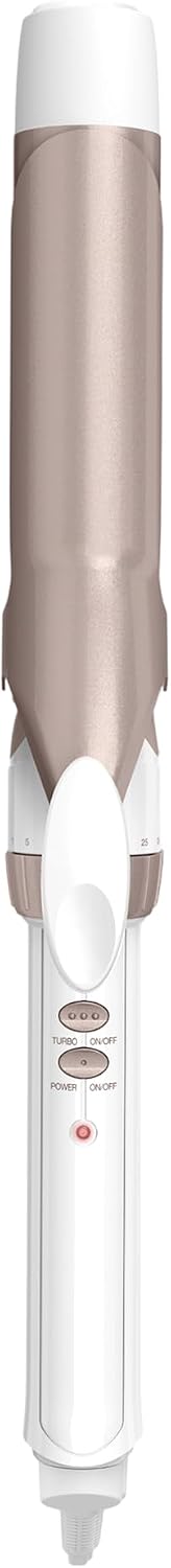 Conair - Plancha rizadora, doble cerámica, barril de 1 1\/4 pulgada...