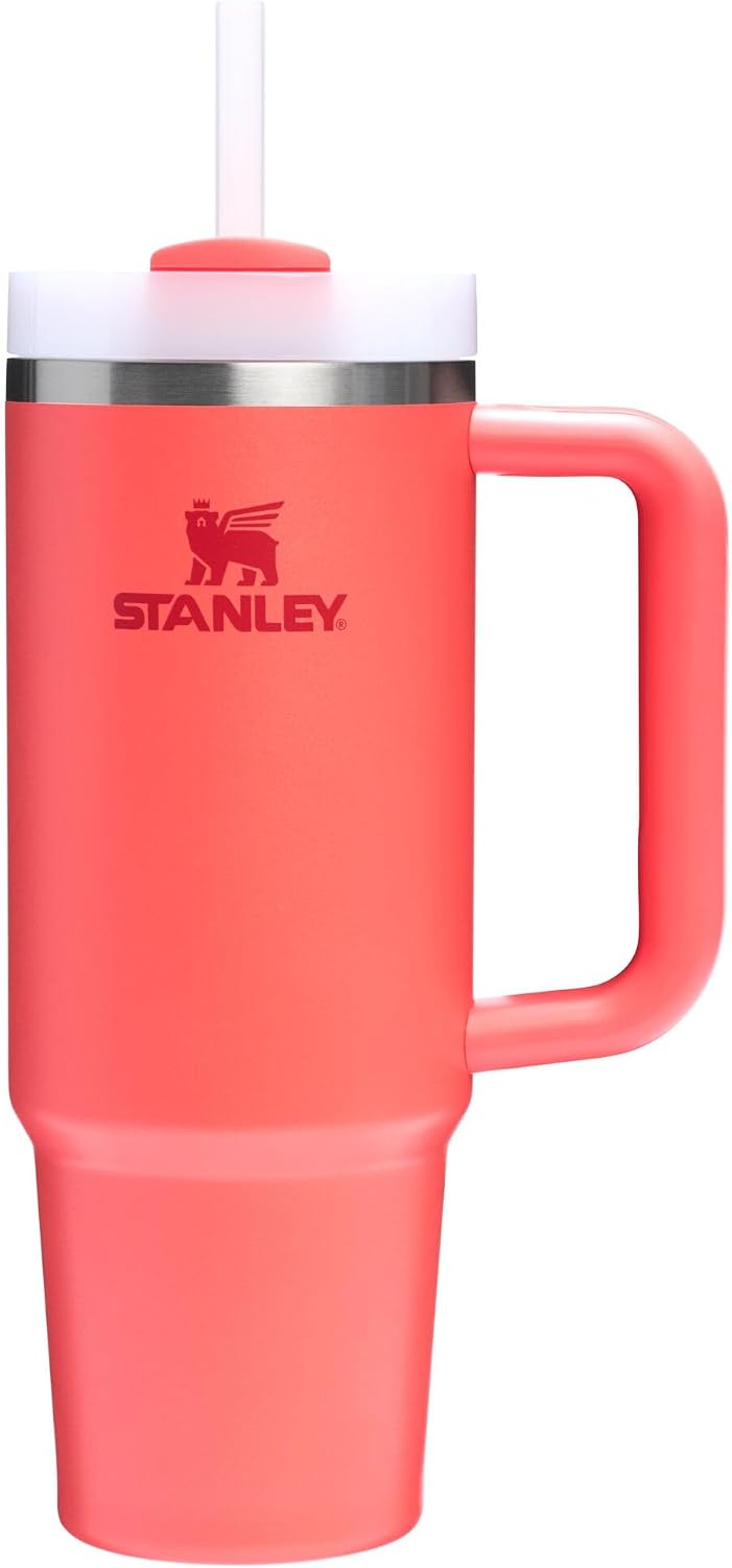 Vaso Stanley Quencher H2.0 con asa y pajita 30 oz | Tapa de estado...