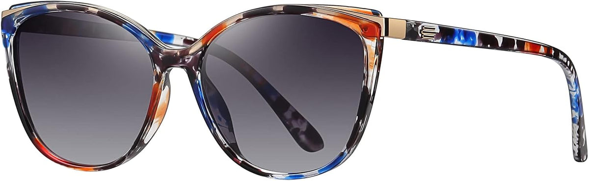 Colrea Gafas de Sol Modernas con Forma de Ojo de Gato para Mujer, E...