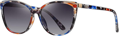 Colrea Gafas de Sol Modernas con Forma de Ojo de Gato para Mujer, E...