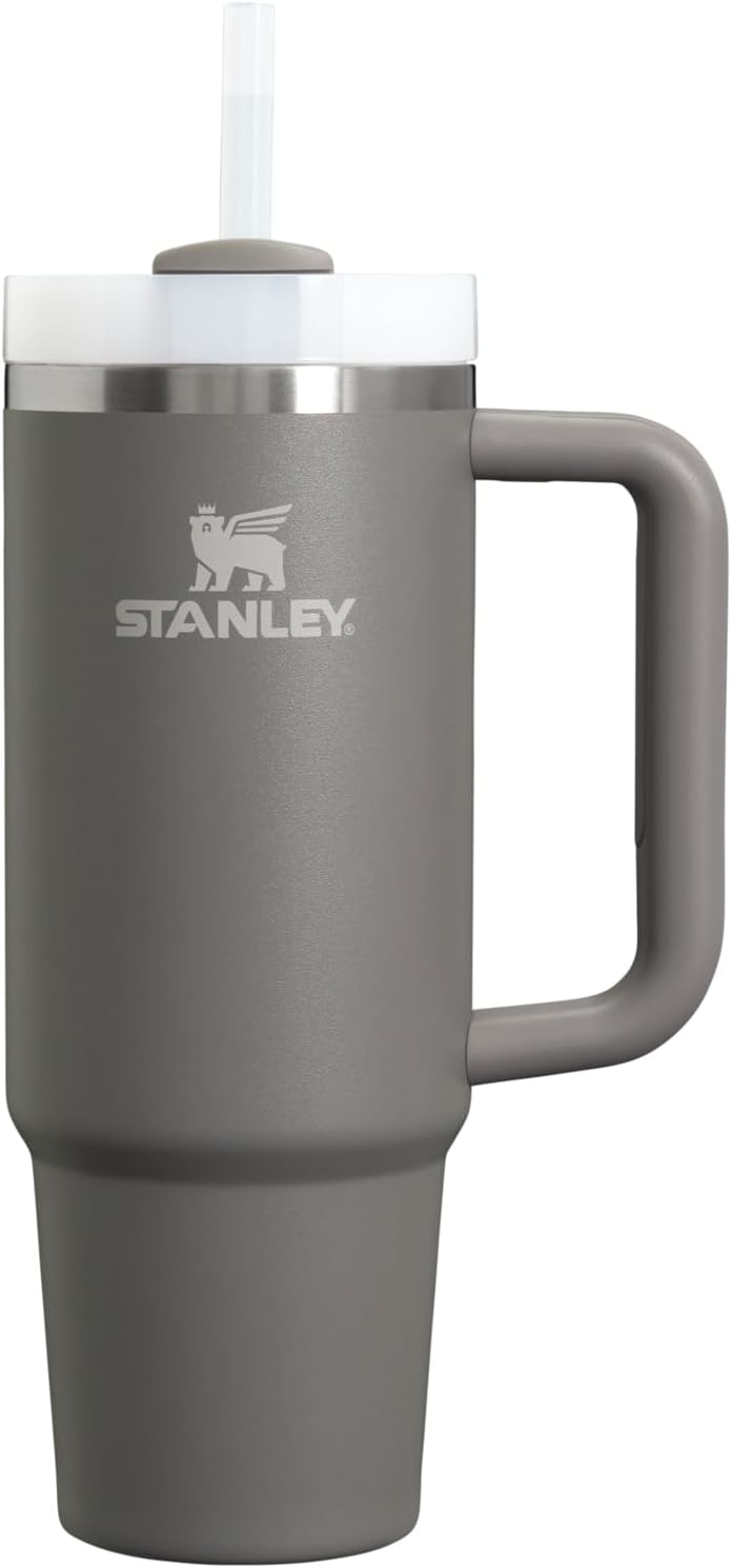 STANLEY Quencher H2.0 - Vaso de 30 onzas con mango y popote | Tapa...