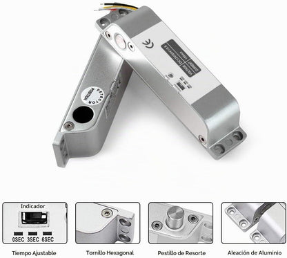 Cerradura de puerta electrónica del modo del NC de la cerradura elé...