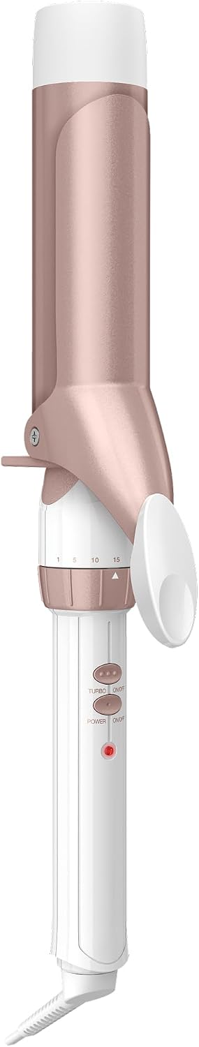Conair - Plancha rizadora, doble cerámica, barril de 1 1\/2 pulgada...