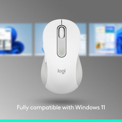 Logitech Signature M650 L - Ratón inalámbrico de tamaño completo |...