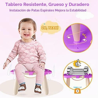 Kikidex Juguetes para niños de 1 a 3 años, tablero magnético de dib...