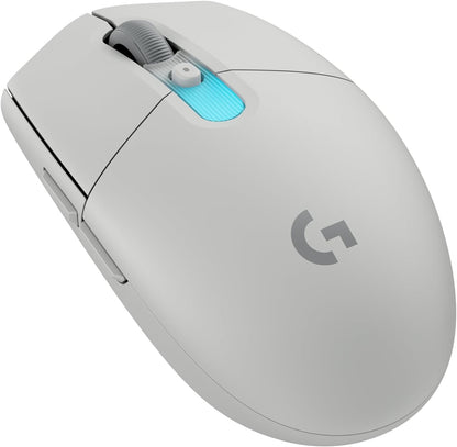 Logitech G305 Lightspeed - Mouse inalámbrico para juegos, Blanco +...