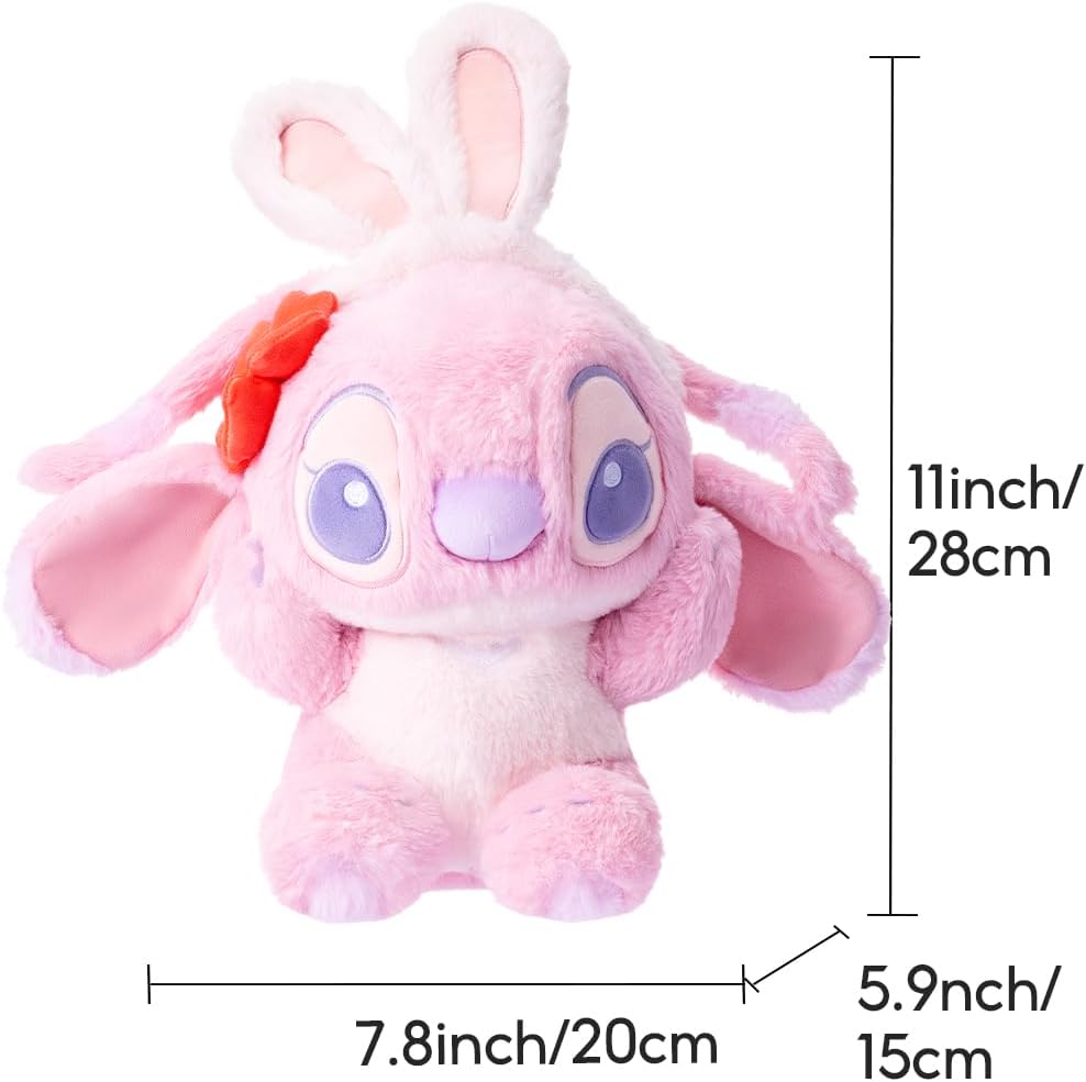 MINISO Disney - Juguete de peluche con puntada de ángel, 10 pulgada...