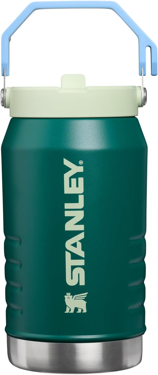 STANLEY IceFlow Flip Straw 2.0 Jarra, 64 oz, Esmeralda Honeydew | A...