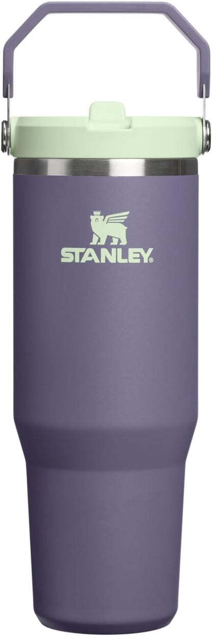 STANLEY IceFlow 2.0 - Vaso con pajita, 30 onzas, color morado | Asa...