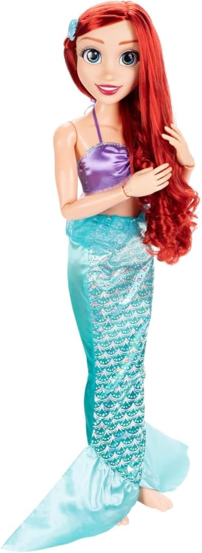 Disney Princess - Muñeca Ariel Playdate de Jakks Pacific, 32 pulgad...