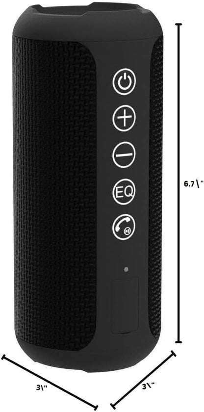 Altavoz Bluetooth portátil Ortizan X10 (1.ª generación), resistente...
