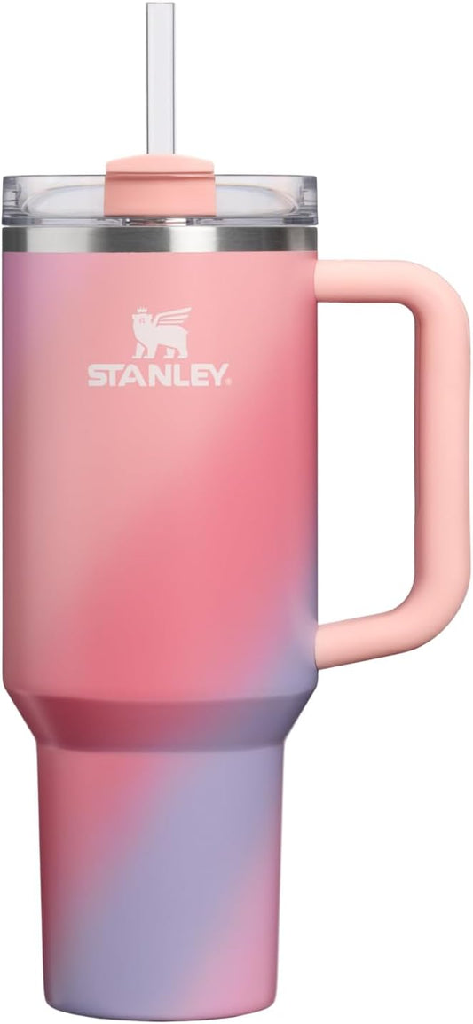 Vaso STANLEY Quencher H2.0 Flow State, 40 oz, espiral atardecer | M...