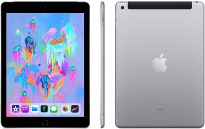 iPad Apple 2018 (Wi-Fi + Cellular, 32 GB) - Gris espacial (renovado)