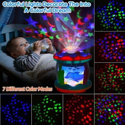 Tsomtto Presione y vaya con luces de dinosaurios y juguetes musical...