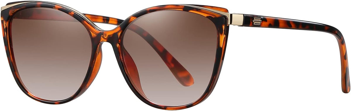 Colrea Gafas de Sol Modernas con Forma de Ojo de Gato para Mujer, E...
