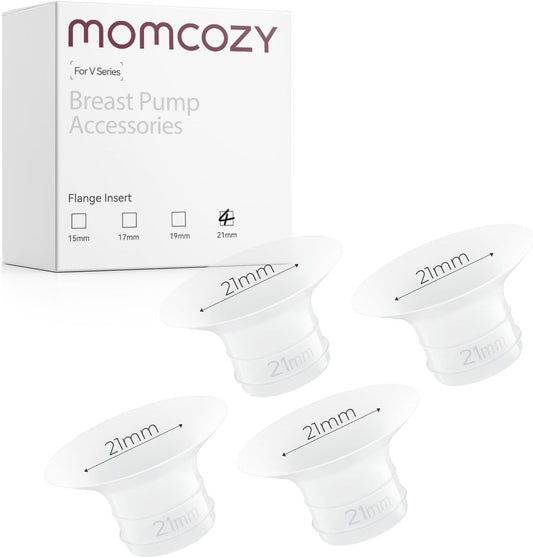 Momcozy Inserto de brida de 0.827 in para extractor de leche Momcoz...