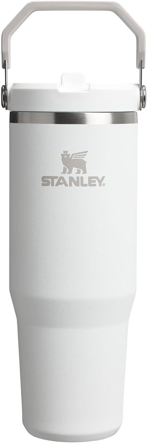 STANLEY IceFlow 2.0 - Vaso con pajita, 30 onzas, escarcha | Asa de...