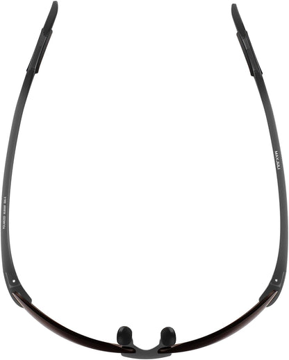 JULI Gafas de sol deportivas para hombres y mujeres, marco Tr90 sin...