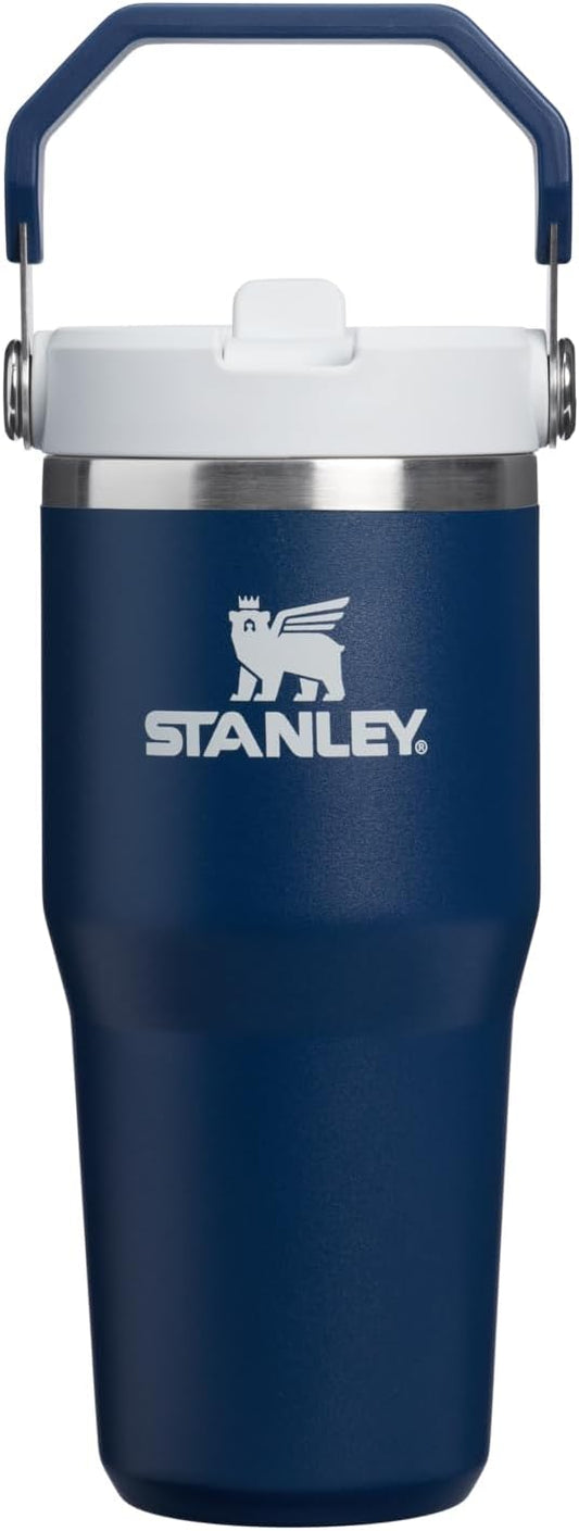 STANLEY IceFlow 2.0 - Vaso con pajita, 14 onzas, azul marino oscuro...