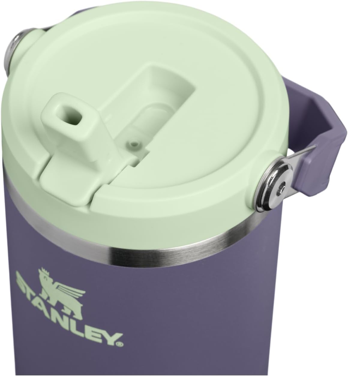 STANLEY IceFlow 2.0 - Vaso con pajita, 30 onzas, color morado | Asa...
