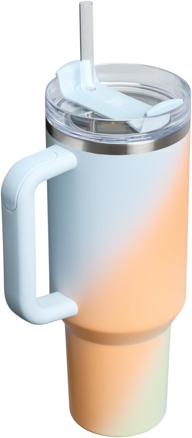 STANLEY Quencher H2.0 Flow State - Vaso de 40 onzas, espiral de ama...
