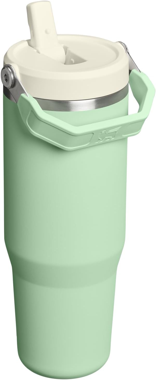 STANLEY IceFlow 2.0 - Vaso con pajita, 30 onzas, pistacho | Asa de...