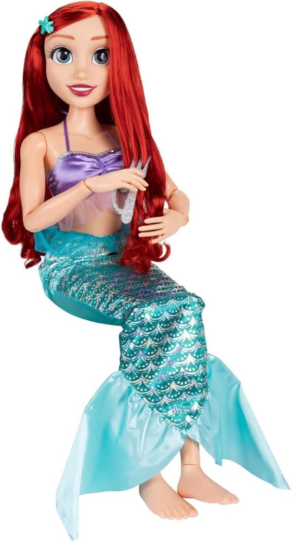 Disney Princess - Muñeca Ariel Playdate de Jakks Pacific, 32 pulgad...