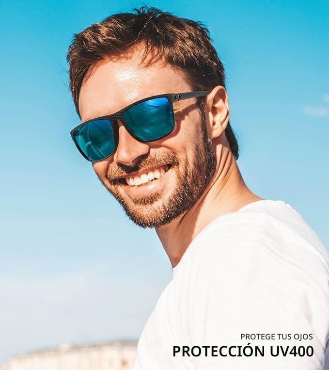 KALIYADI Gafas de sol polarizadas para hombre, gafas de sol clásica...